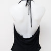 #015 Mr K Halter Top Black | c. 202 | Size 10