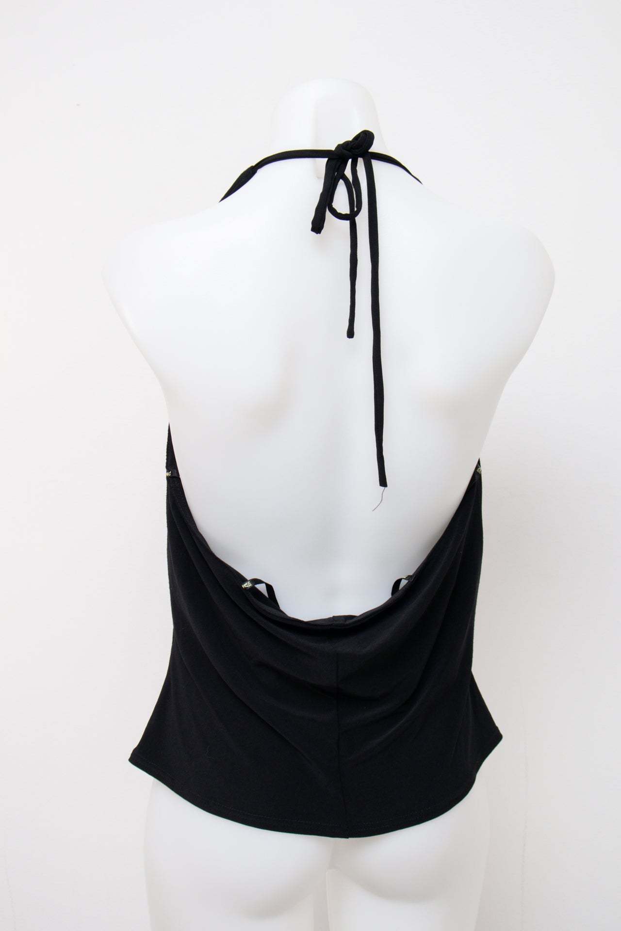 #015 Mr K Halter Top Black | c. 202 | Size 10