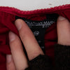 #122 Jonathan Martin Silk Skirt Red | c. 200 | Size 8/10