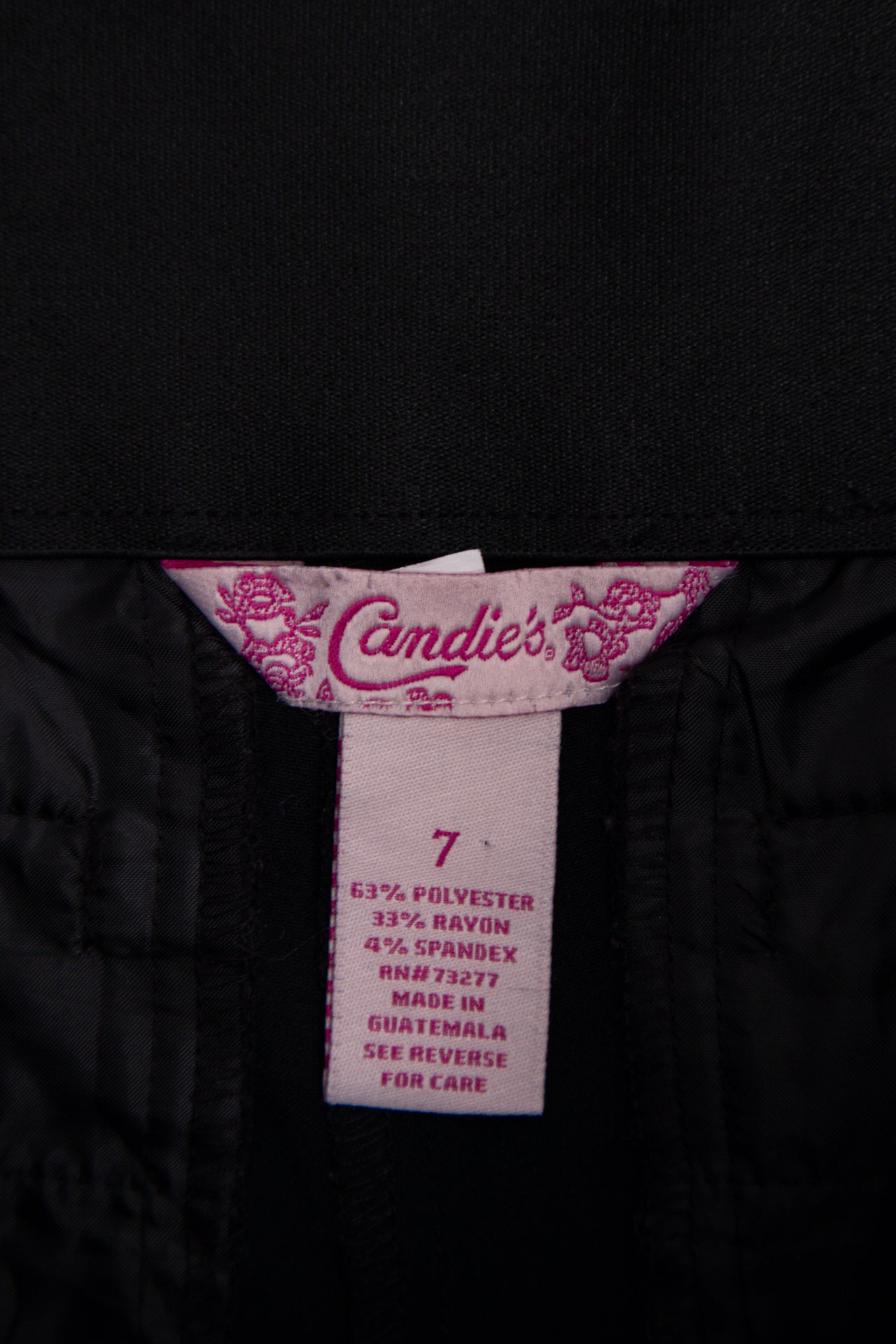 #189 Candie's Pants Black | c. 193 | Size 10