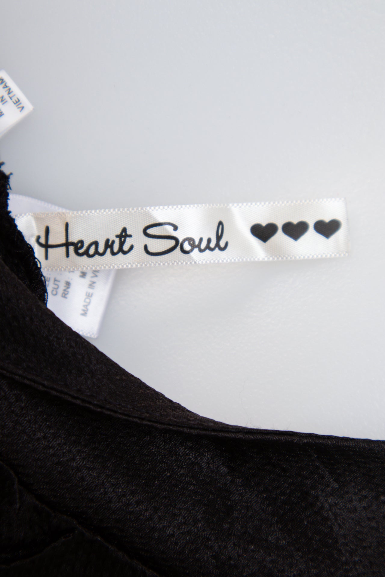 #119 Heart Soul Camisole Top Black | c. | Size 10