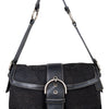 #180 Coach Shoulder Bag Black | c. 202 | Size