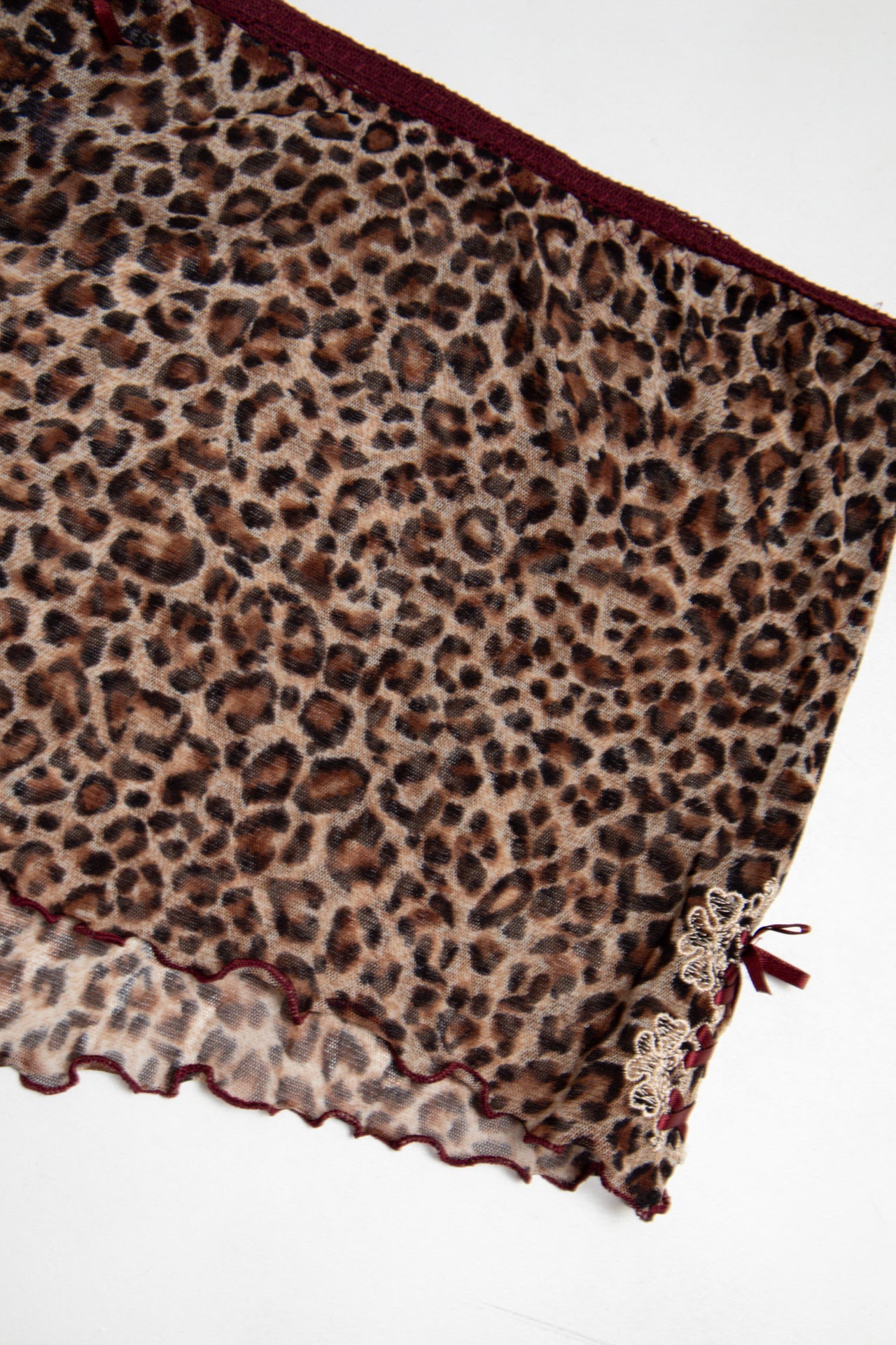 #126 Bisou Bisou Michelle Bohbot Shorts Brown | c. 189 | Size 14