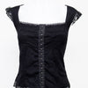 #002 Forever Cami Top Black | c. 207 | Size 8