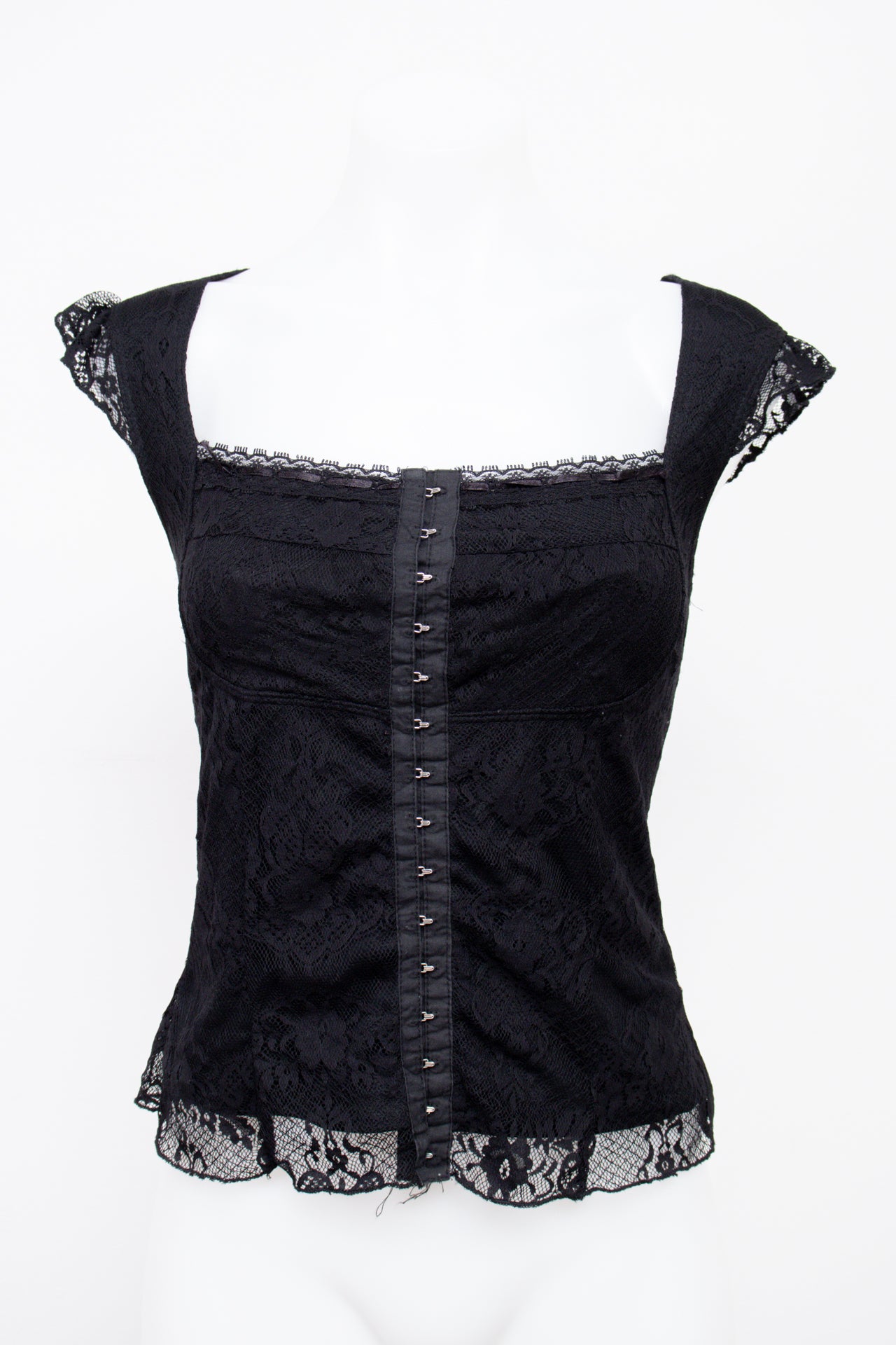 #002 Forever Cami Top Black | c. 207 | Size 8