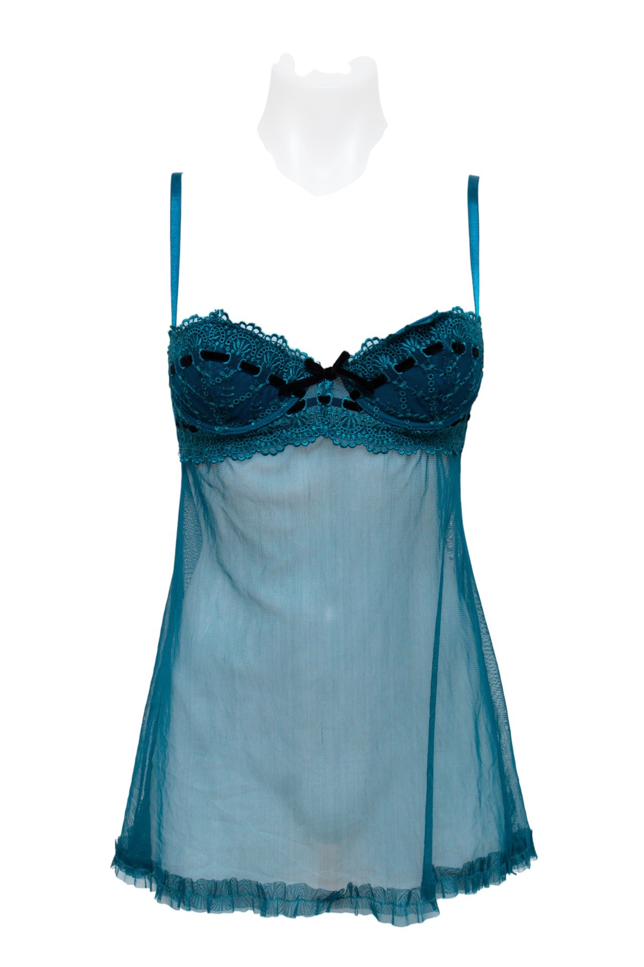 #03 Fredericks Camisole Green | c. 196 | Size 10B / 8