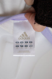 #047 Adidas Baby Tee White | c. 211 | Size 10