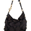 #194 Coach Shoulder Bag Black | c. 195 | Size