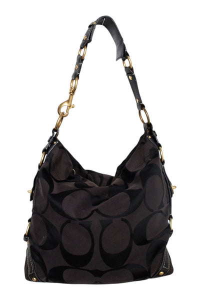 #194 Coach Shoulder Bag Black | c. 195 | Size