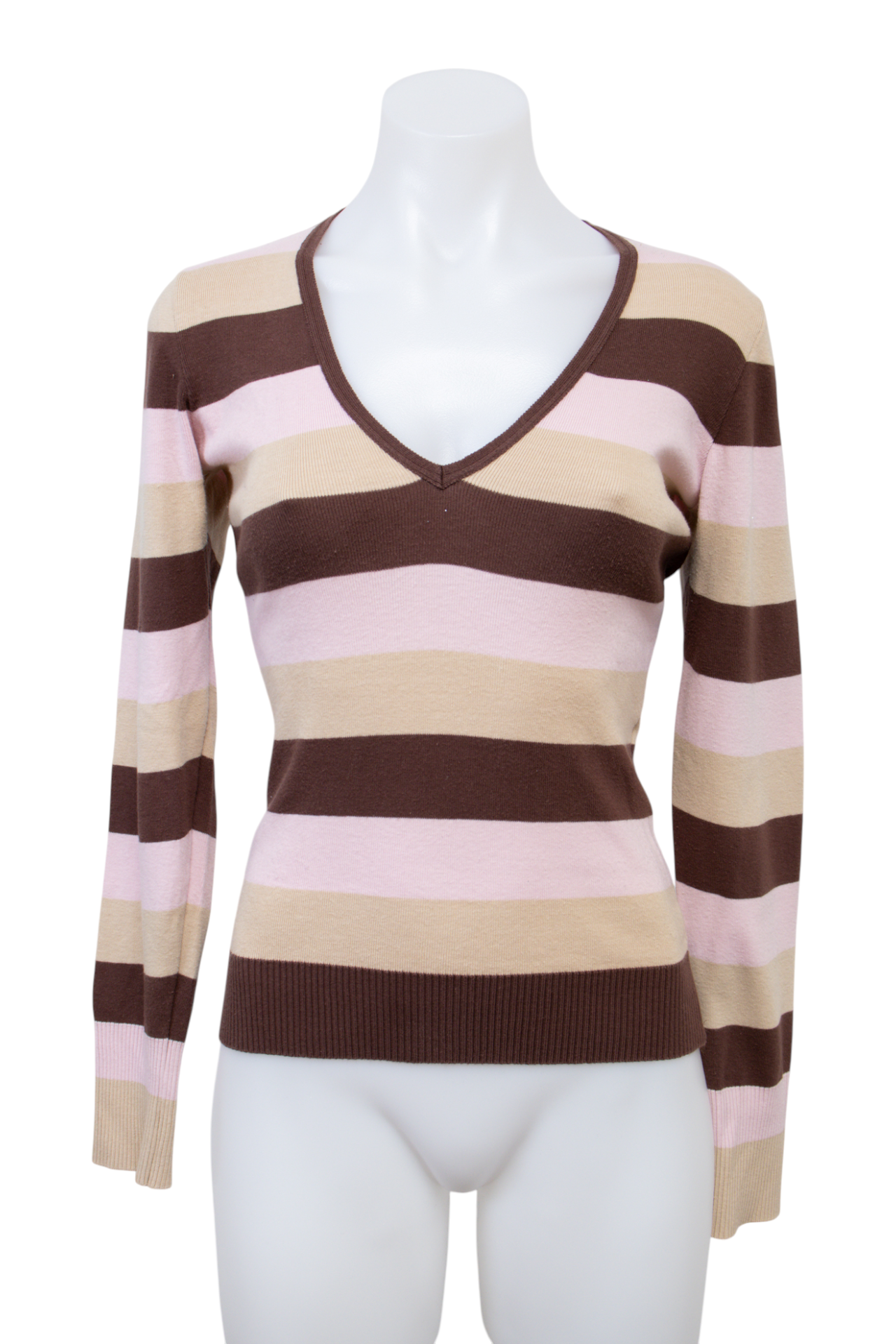 #105 United Colors Of Benetton T-shirt Brown | c. 207 | Size 8