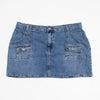 #169 Vanilla Star Mini Skirt Blue | c. 209 | Size 12