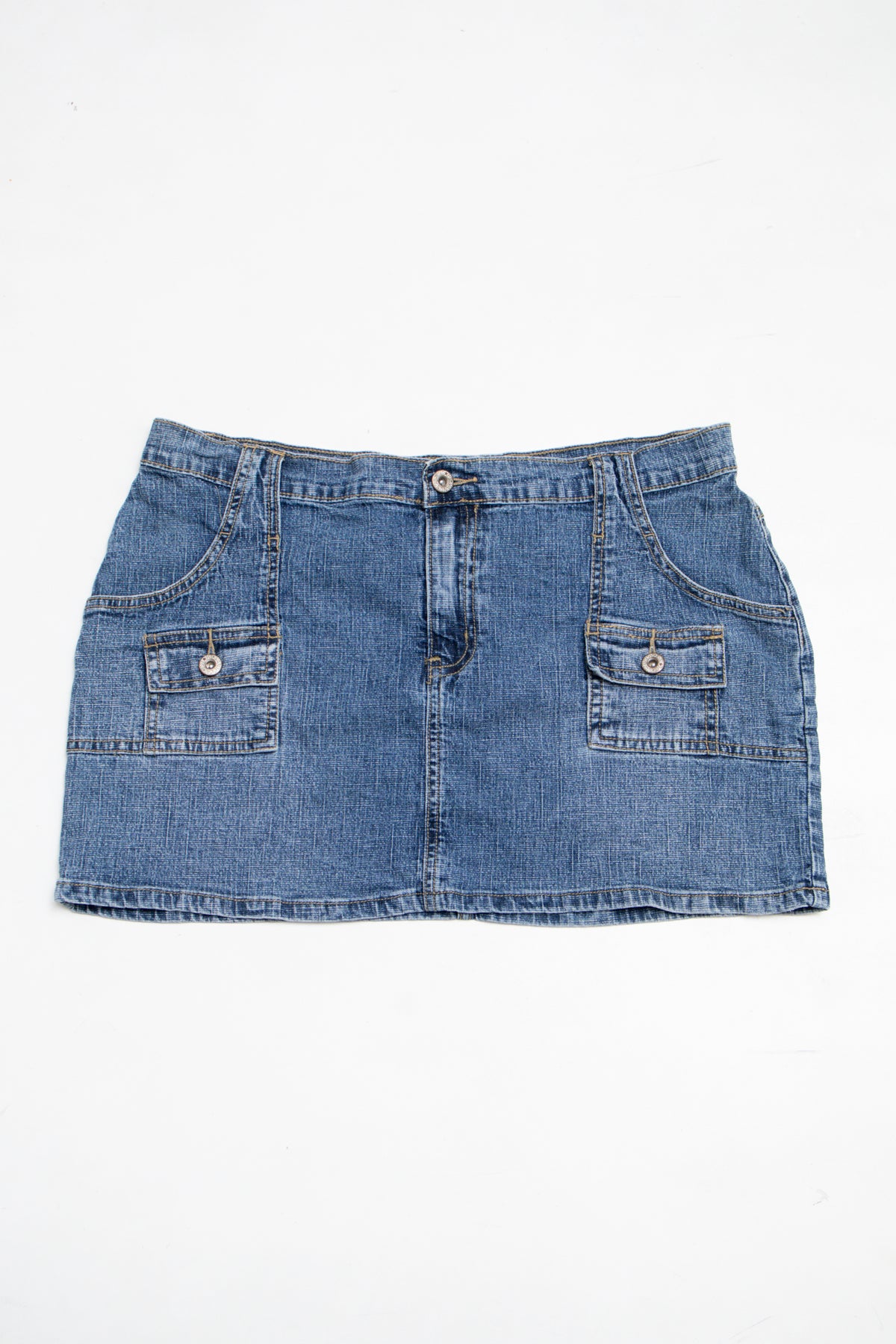 #169 Vanilla Star Mini Skirt Blue | c. 209 | Size 12