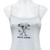 #201 Spot Cami Top Blue | c. 191 | Size 10