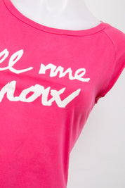 #157 Bsk T-shirt Pink | c. 206 | Size 12