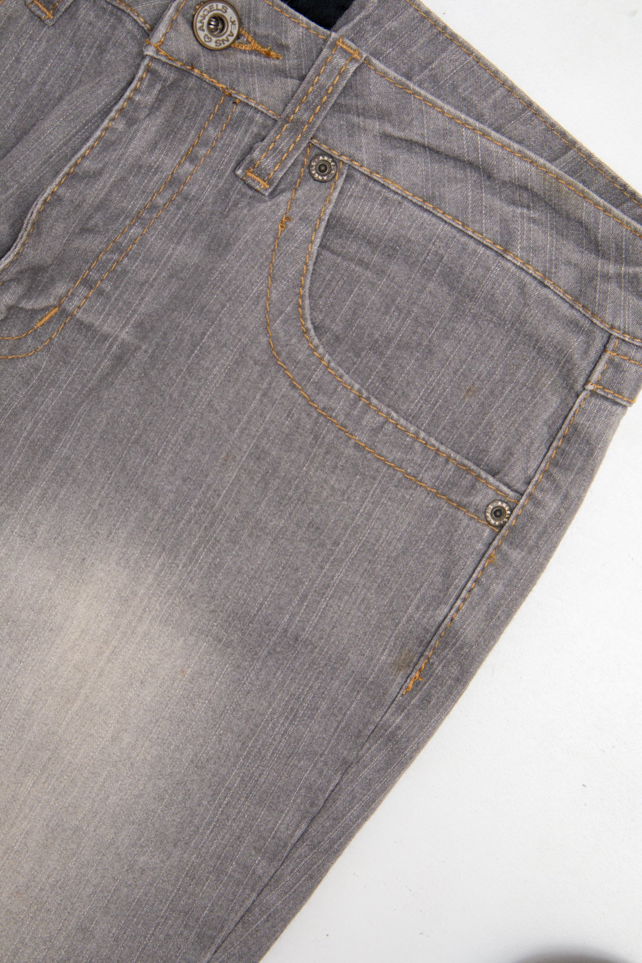 #027 Angels Jeans Gray | c. 206 | Size 8