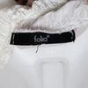 #022 Folia Short Sleeve White | c. 209 | Size 8