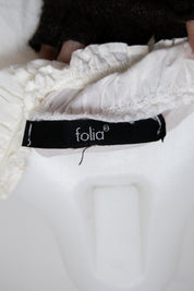 #022 Folia Short Sleeve White | c. 209 | Size 8