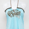 #46 Jennyfer Halter Top Blue | c. 196 | Size 8