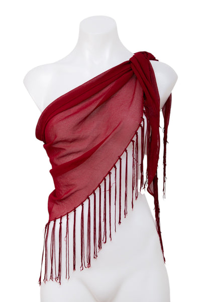 #062 Cjrich Accessories Inc. Camisole Top Red | c. 201 | Size