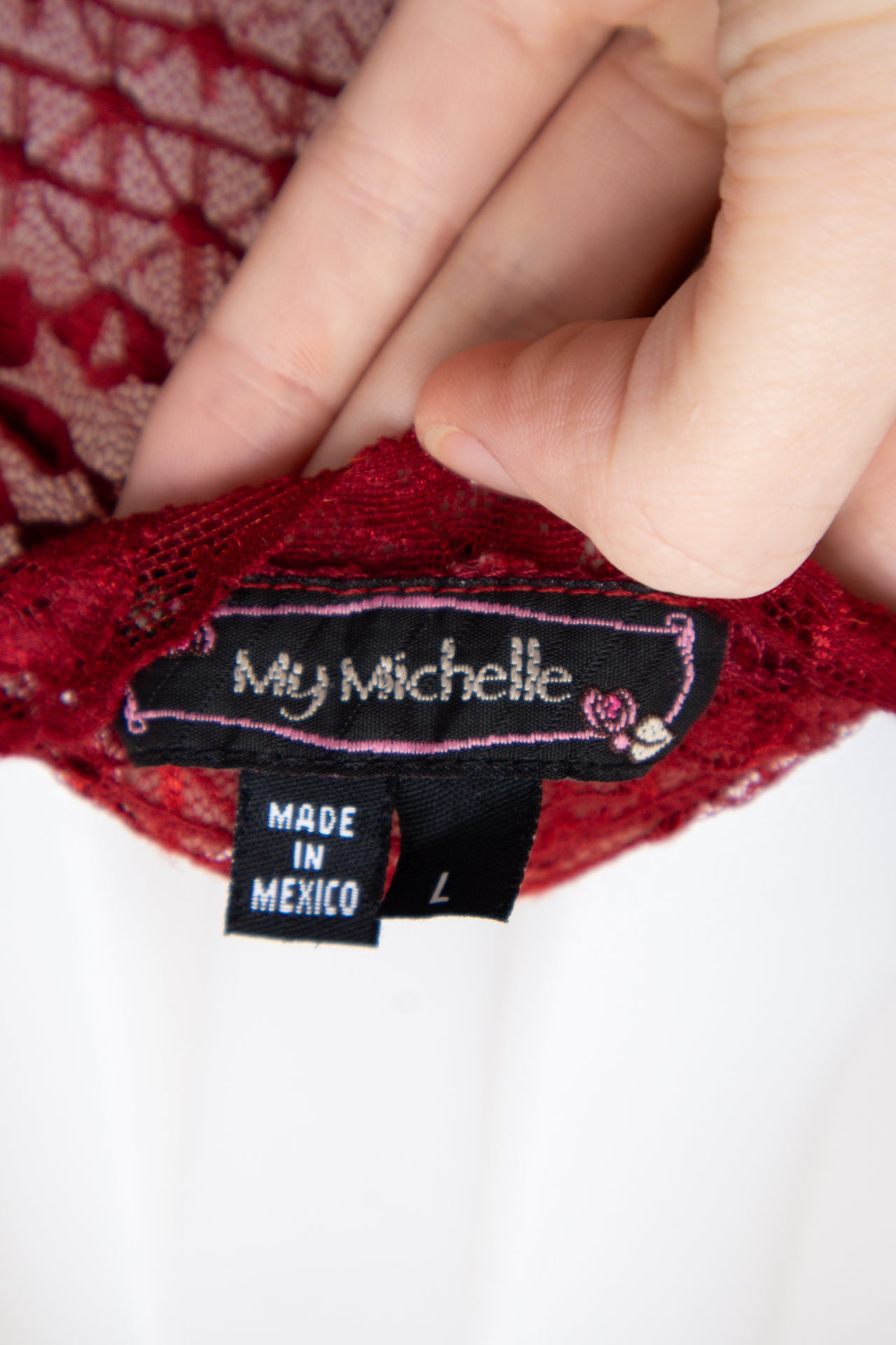 #44 My Michelle Cami Top Red | c. 194 | Size 12