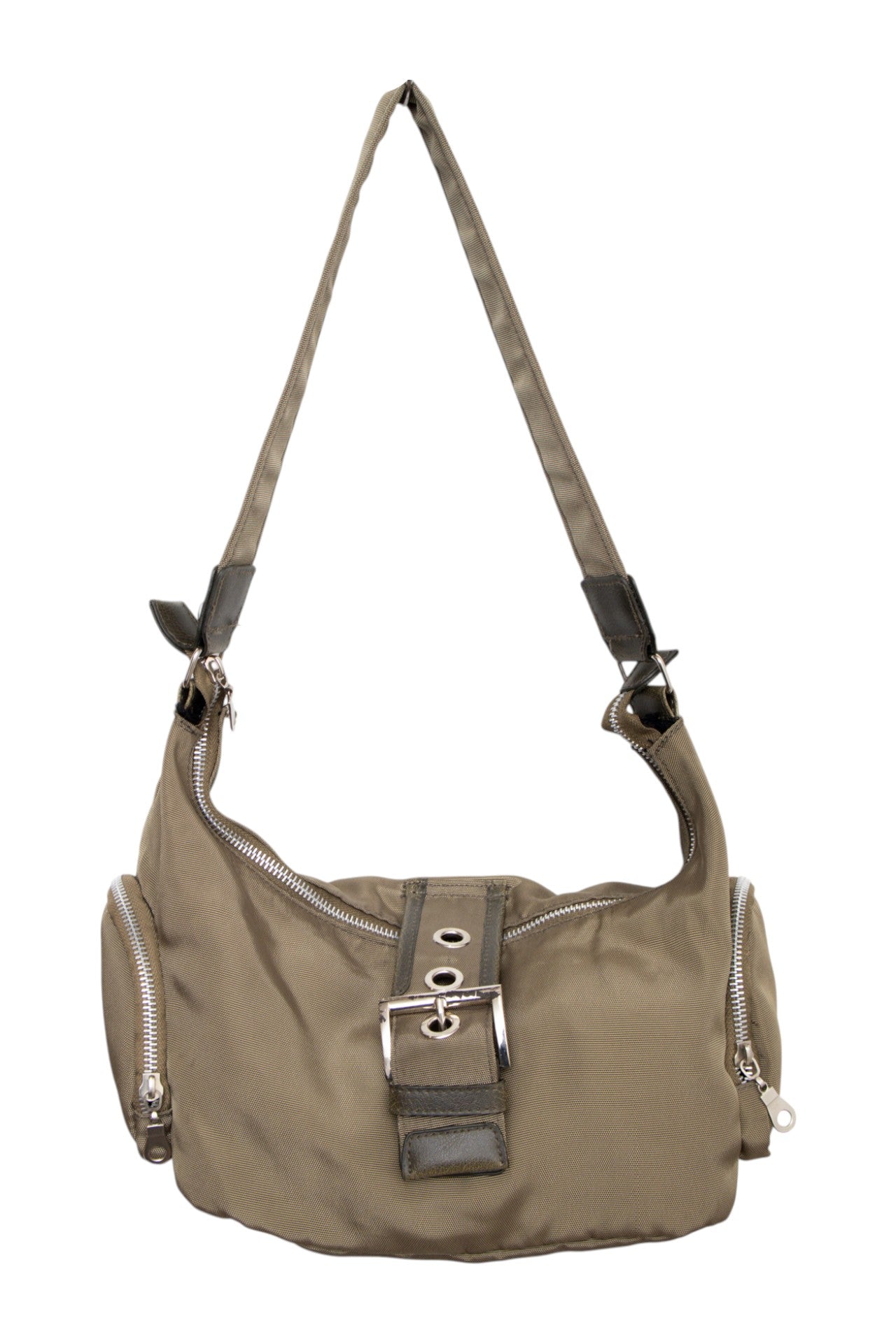 #189 Shoulder Bag Brown | c. 197 | Size