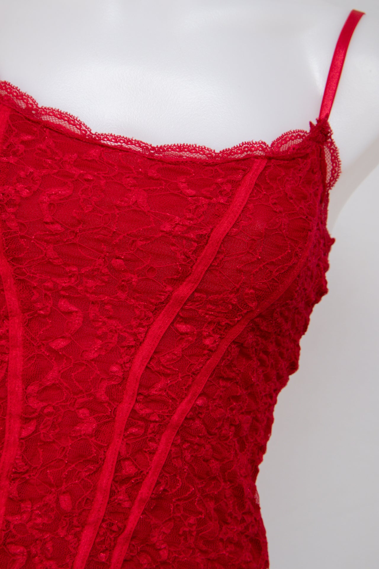 #014 Charlotte Russe Cami Top Red | c. 199 | Size 6/8