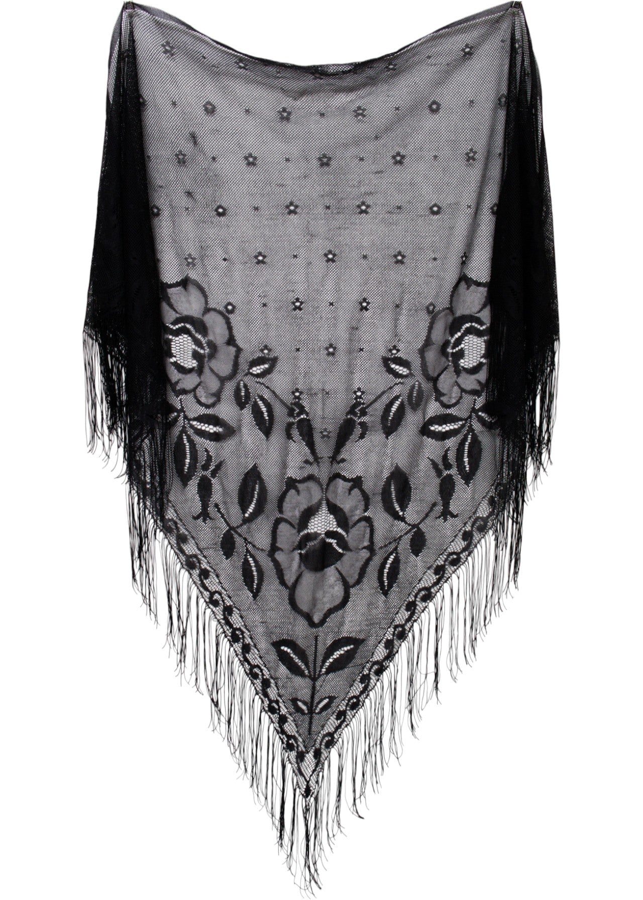 #184 Poncho Black | c. 210 | Size