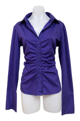 #063 New York & Company Long Sleeve Purple | c. 214 | Size 8