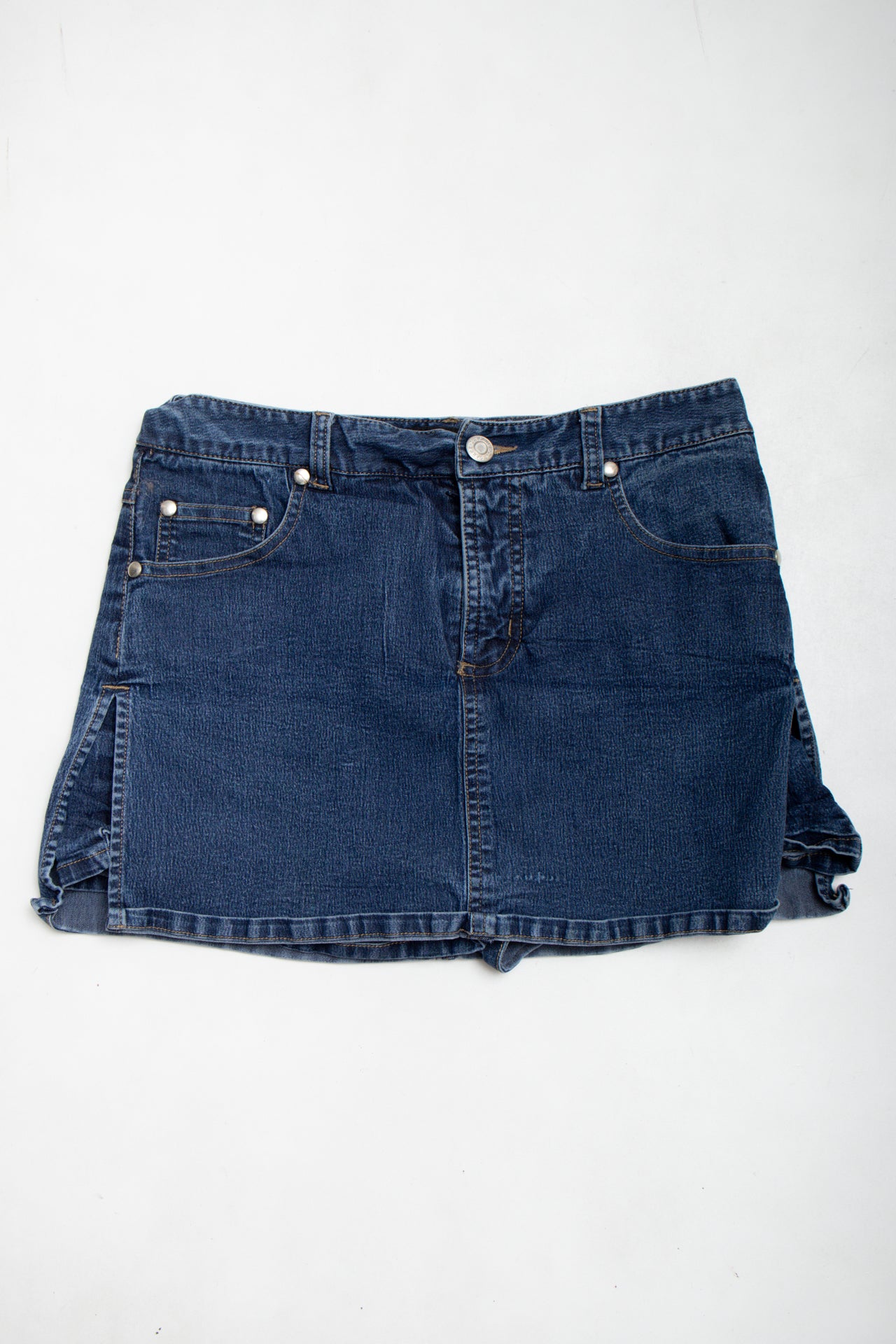 #134 Xhilaration Denim Mini Skirt Blue | c. 178 | Size 6