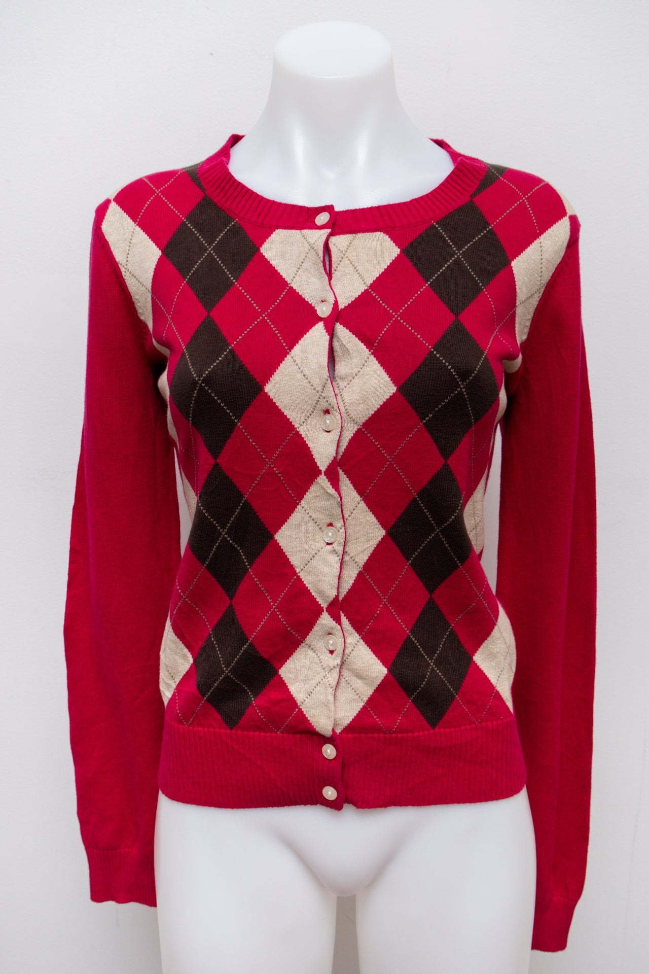 #64 Tommy Hilfiger Cardigan Red | c. 192 | Size 8