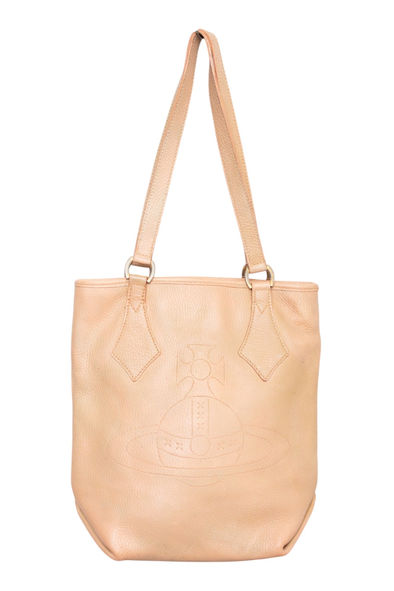 #185 Vivienne Westwood Shoulder Bag Beige | c. 197 | Size