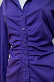 #063 New York & Company Long Sleeve Purple | c. 213 | Size 8