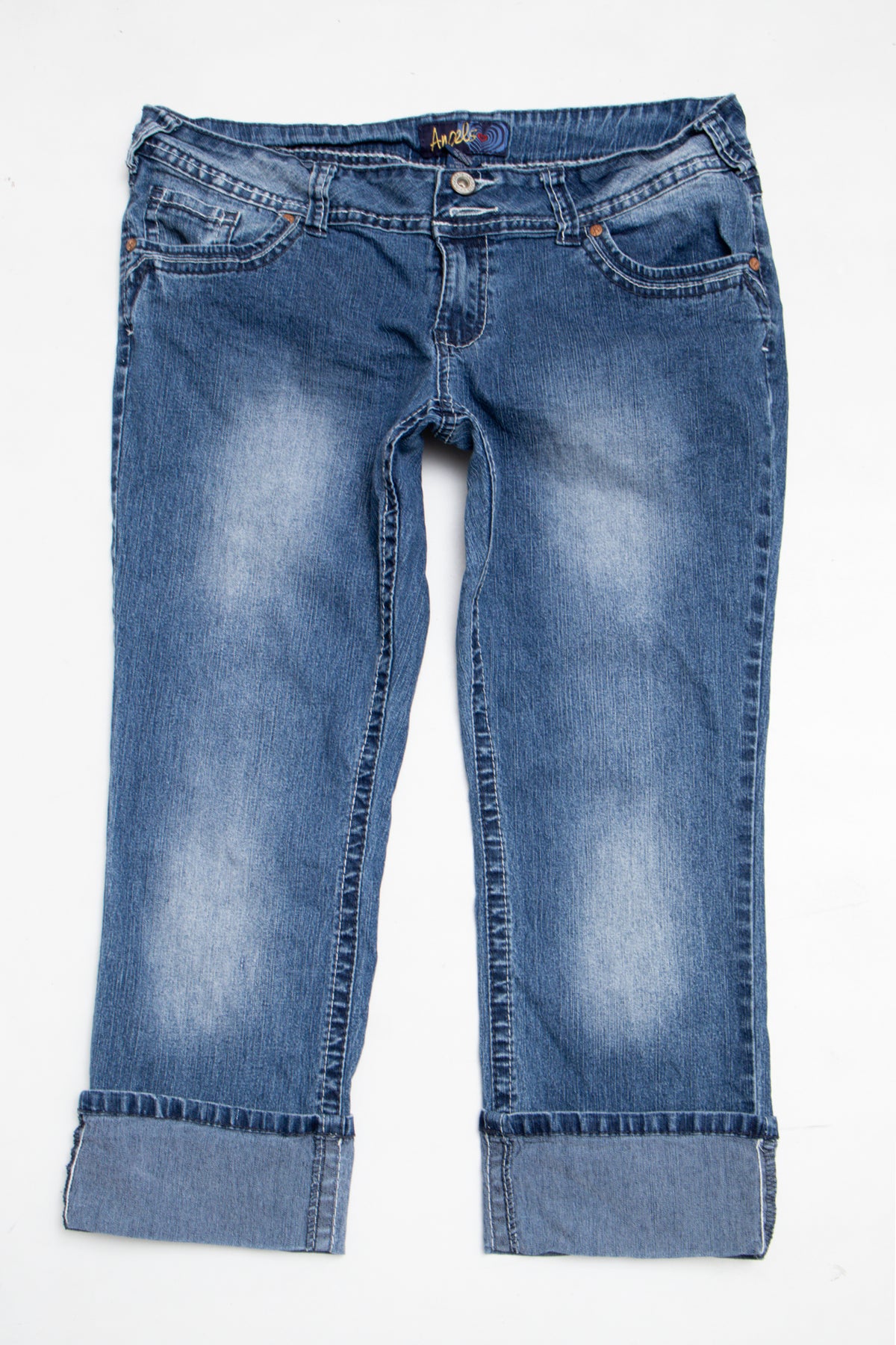 #111 Angels Capris Blue | c. 209 | Size 14