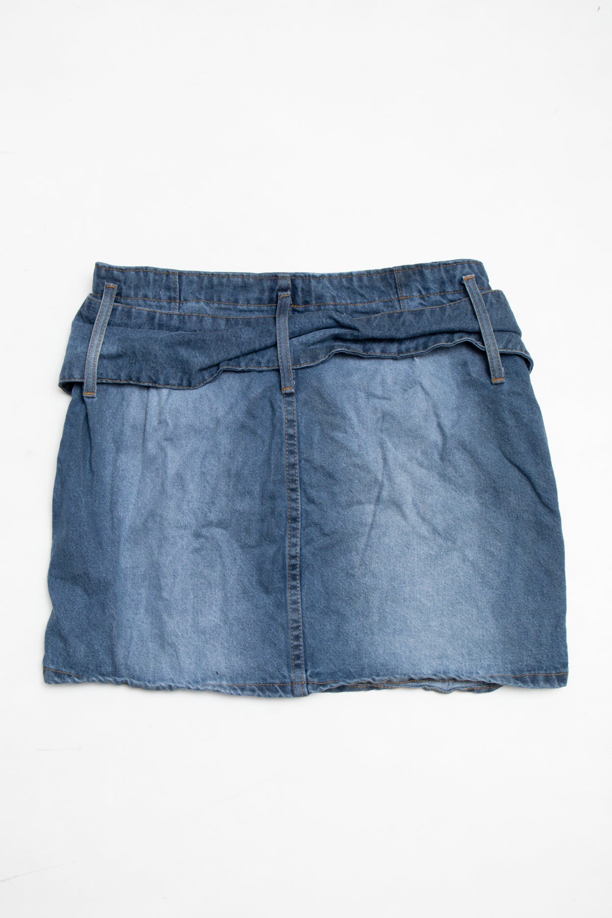 #155 New Panther Mini Skirt Blue | c. 208 | Size 8