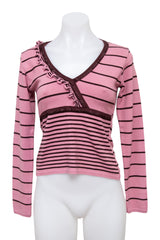 #074 Long Sleeve Pink | c. 210 | Size 8
