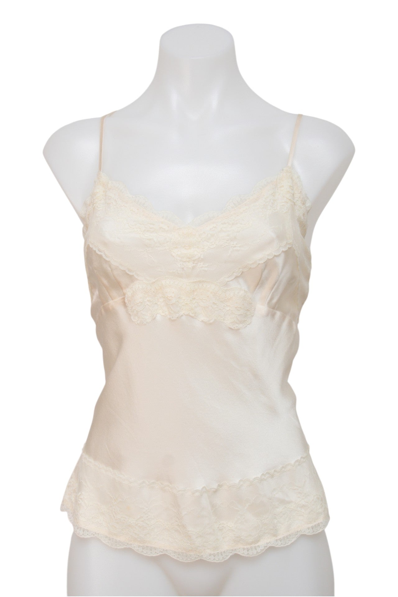 #011 Tommy Hilfiger Silk Cami Top Beige | c. 199 | Size 10