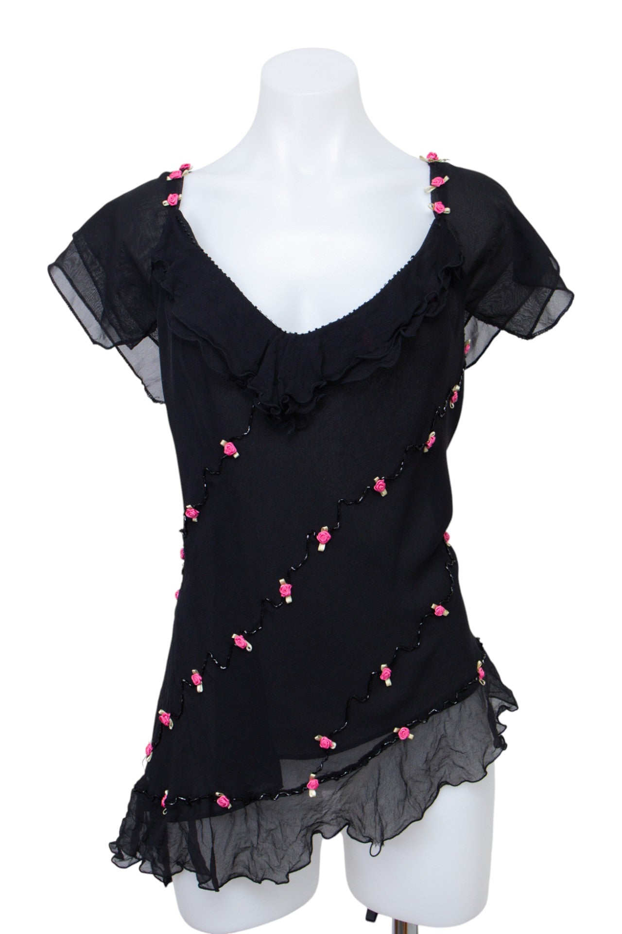#075 Dressbarn Woman Collection Cami Top Black | c. 200 | Size 16/18