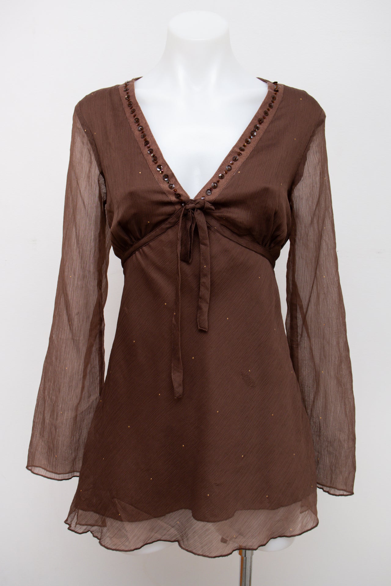 #58 Eyeshadow Cami Top Brown | c. 194 | Size 10.12