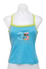 #025 Girls Tank Blue | c. 211 | Size 10