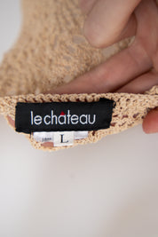 #28 Le Chat'eau Camisole Top Beige | c. 198 | Size 8
