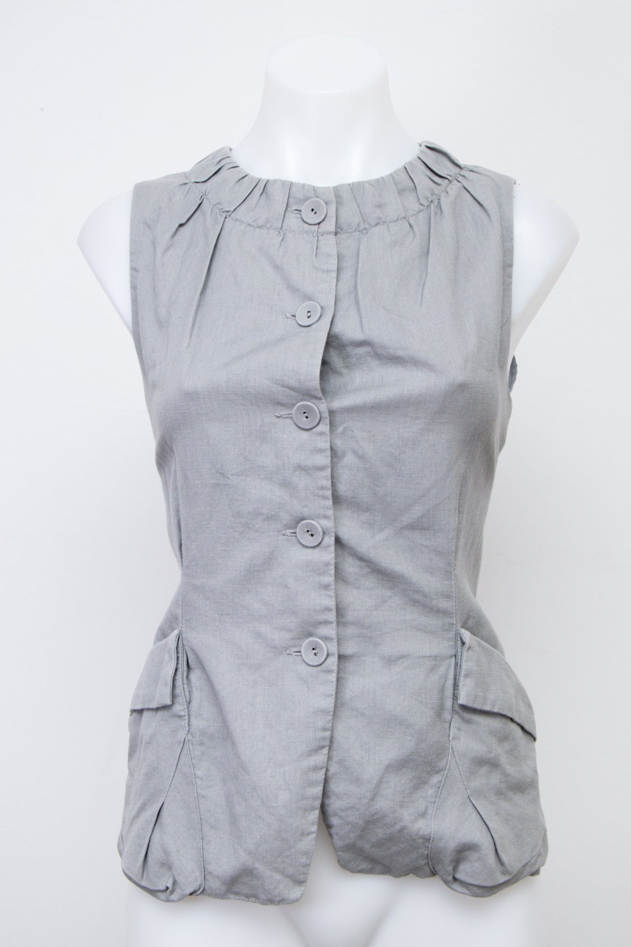 #096 Veronika Maine Camisole Top Gray | c. 200 | Size 12