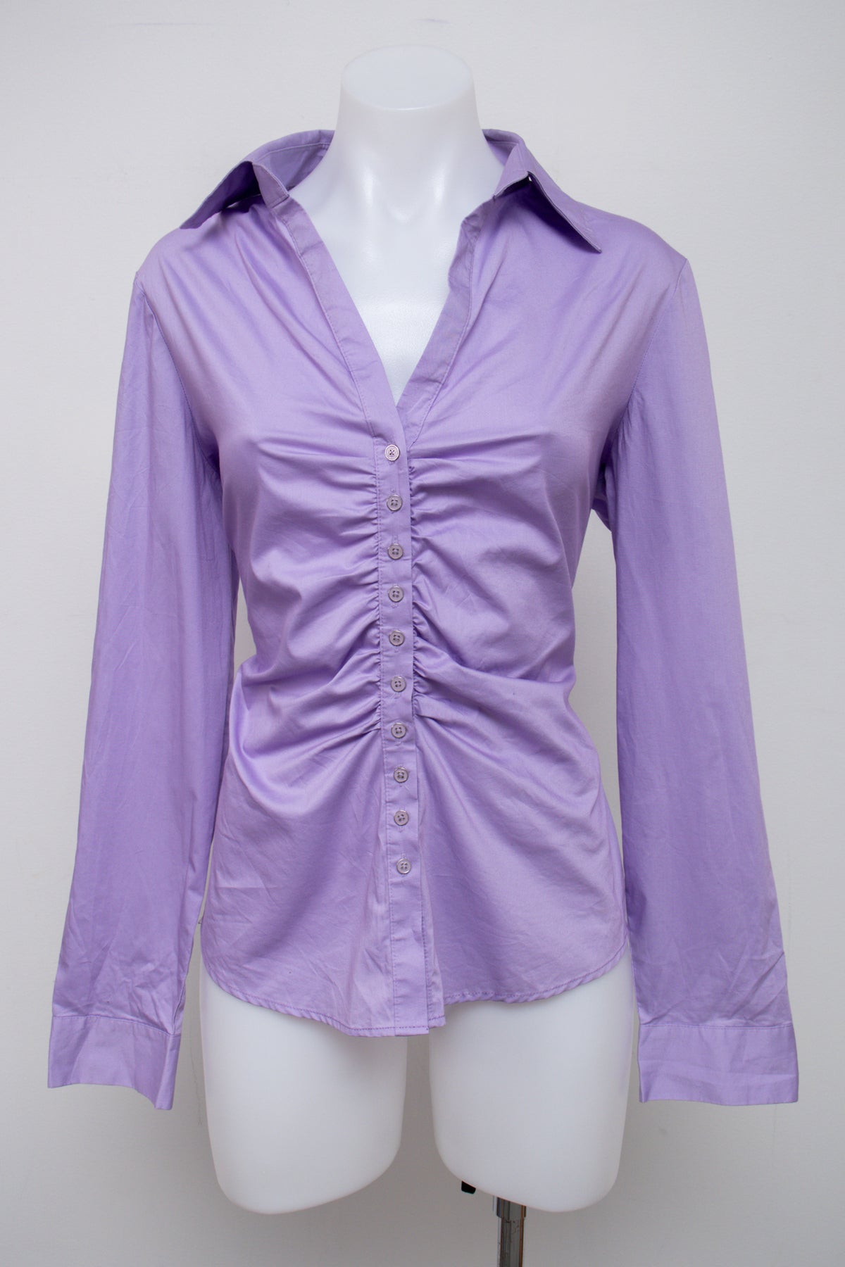 #055 New York & Company Long Sleeve Purple | c. 209 | Size 10