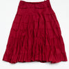 #151 Minoo Fashion Group / The Colours Skirt Red | c. 193 | Size 8