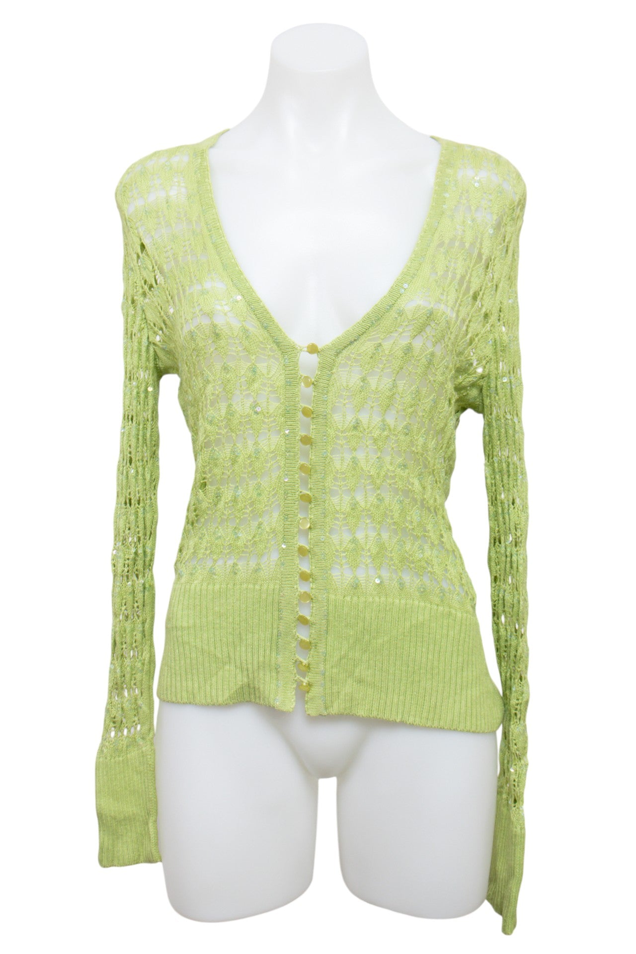 #011 Cache T-shirt Green | c. 207 | Size 10