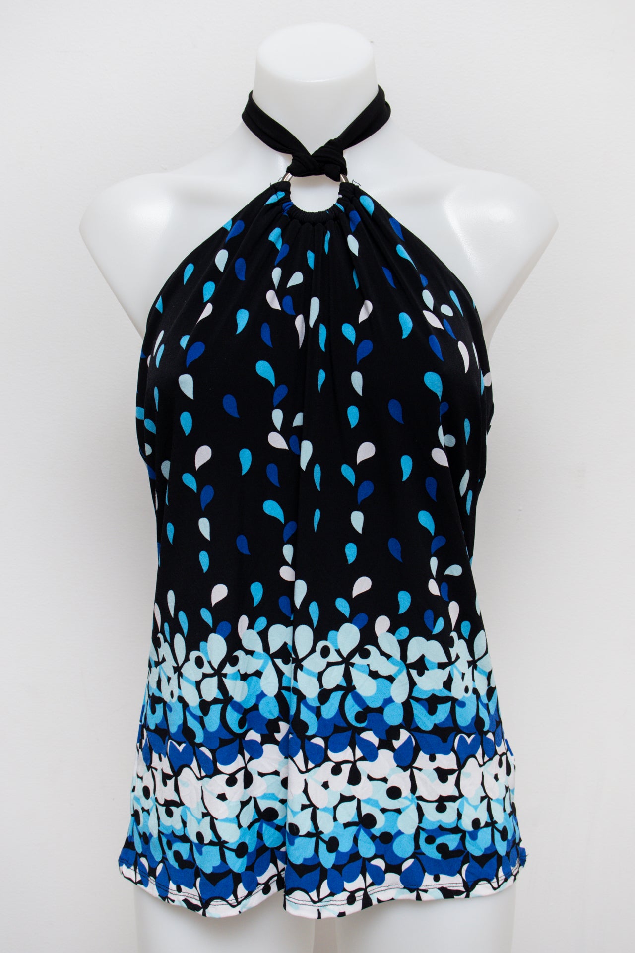 #107 Ricki's Halter Top Black | c. 185 | Size 12