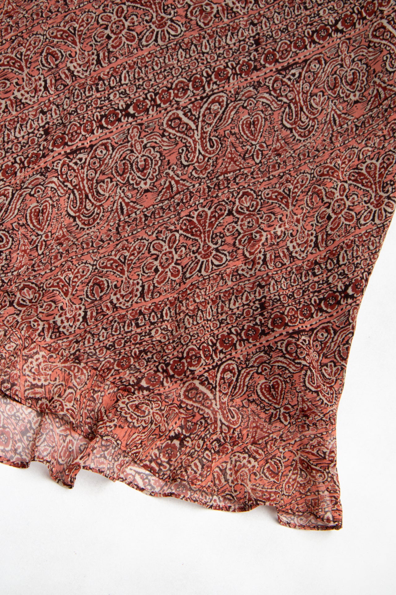 #115 International Concepts Skirt Red | c. 193 | Size 8