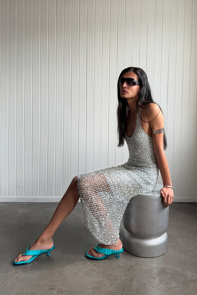 #174 Dress Silver | c. 208 | Size 6