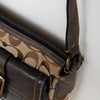 #152 Coach Shoulder Bag Brown | c. 187 | Size
