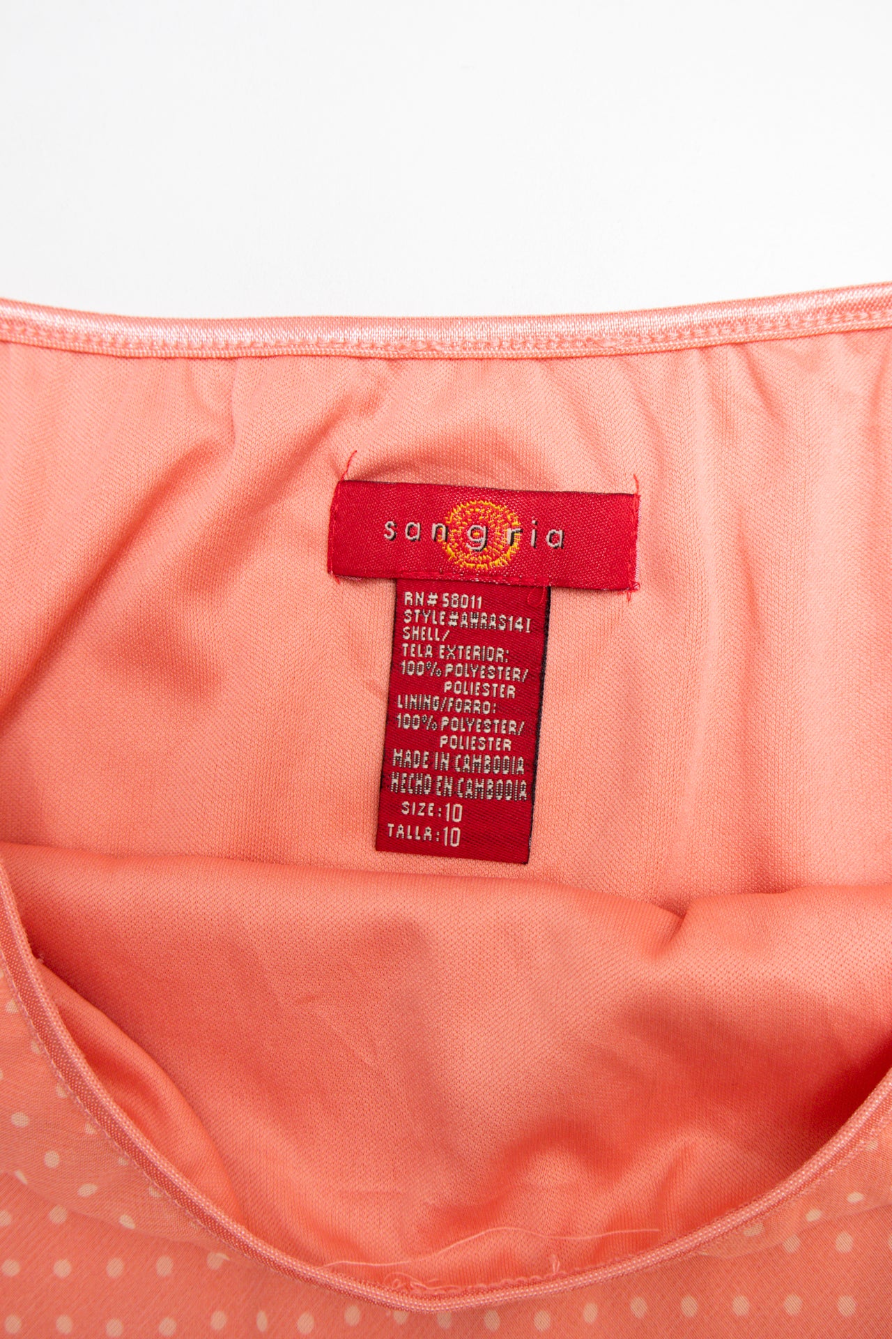 #105 Sangria Long Skirt Pink | c. 213 | Size 6