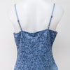 #24 Bisou Bisou Michelle Bohbot Cami Top Blue | c. 198 | Size 12
